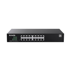 A Photo Of Tenda Switch 16 Ports Gigabit Teg2216D Cloud managed Rack