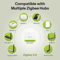 A Photo Of Sonoff Mini Duo 2 Gang Zigbee Switch - MINI-ZB2GS