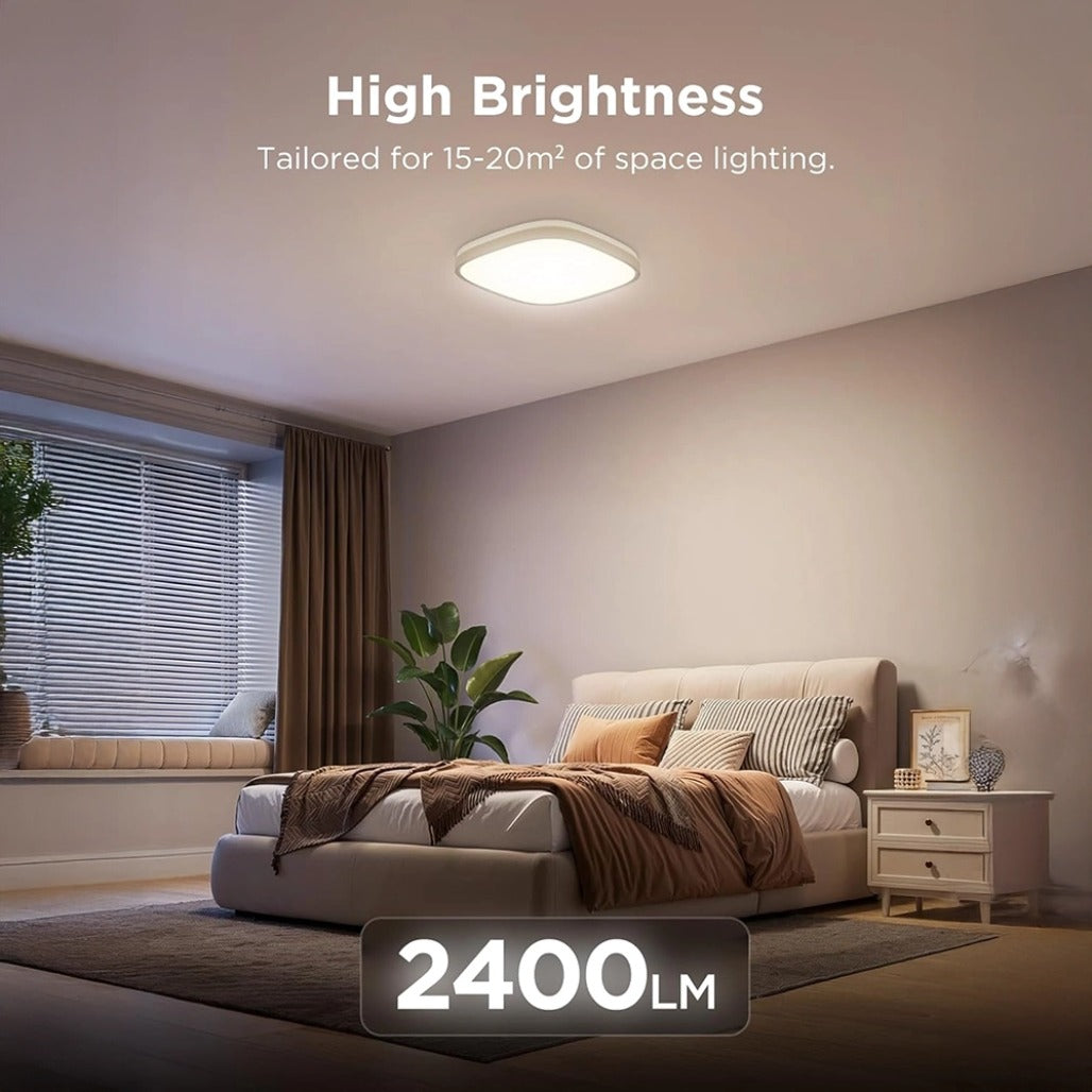 A Photo Of Govee 12inch Square Ceiling Light - H80A4