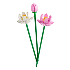 A Photo Of LEGO Botanicals Lotus Flowers 220 Pieces - 40647