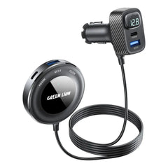 A Photo Of Green Lion 5-In-1 Multiport Car Charger Kit - Black