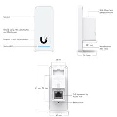 A Photo Of Ubiquiti G2 Starter Kit - All-in-One Kit For UniFi Access - UA-G2-SK