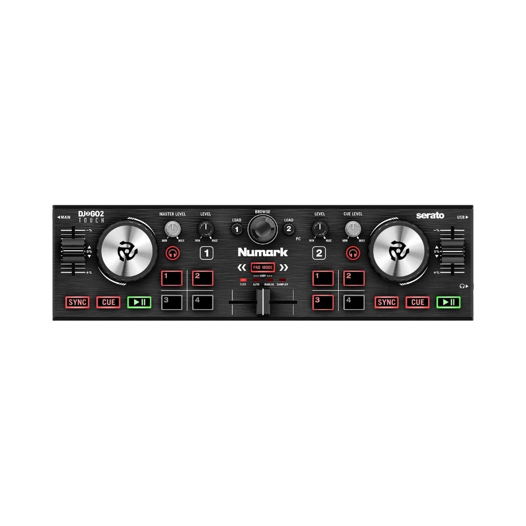 A Photo Of Numark DJ2GO2 Touch 2-channel Serato DJ Controller