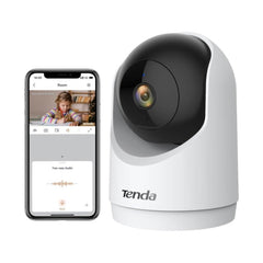 A Photo Of Tenda IP Camera CP3 - 2K 3MP WiFi 6 - 360 Degree Tilt Indoor