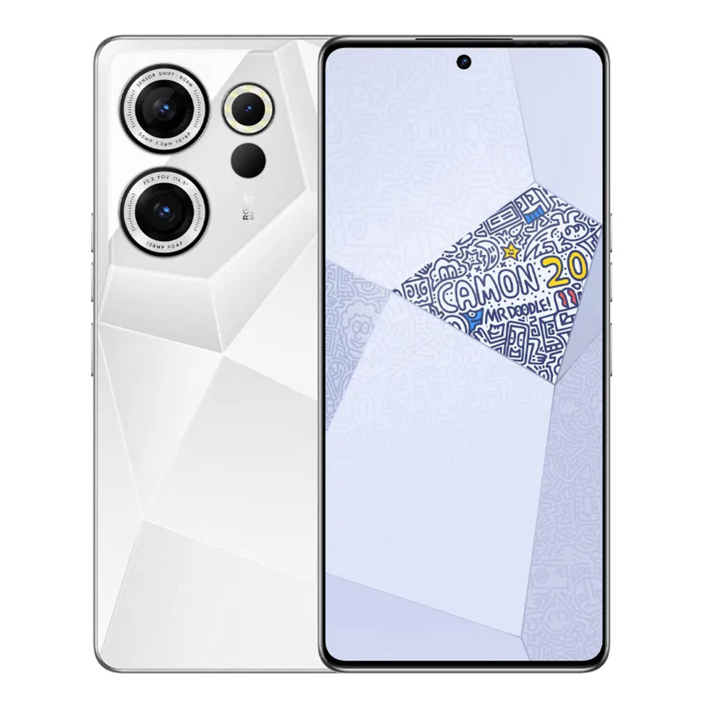 A Photo Of Tecno Camon 20 Pro - 8GB RAM - 256GB Storage - MR. DOODLE EDITION