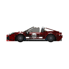 A Photo Of Mould King 27060S 911 Targo Supercar Building Toy Set - 389 Pieces - 27060