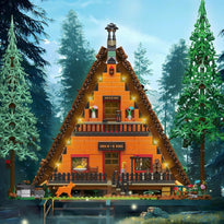 Mould King Cabin in The Woods Building Toy Set - 3,398 Pieces - 16053