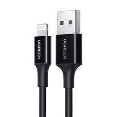 A Photo Of Ugreen USB-A / Lightning MFi 2.4A cable 1m