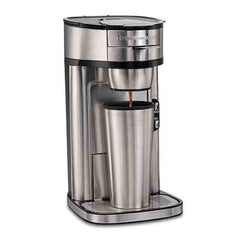 A Photo Of Hamilton Beach Single Serve Coffee Maker 410ml – Pod-Free Coffee Machine with Built-In Scoop Filter ; Auto Shutoff