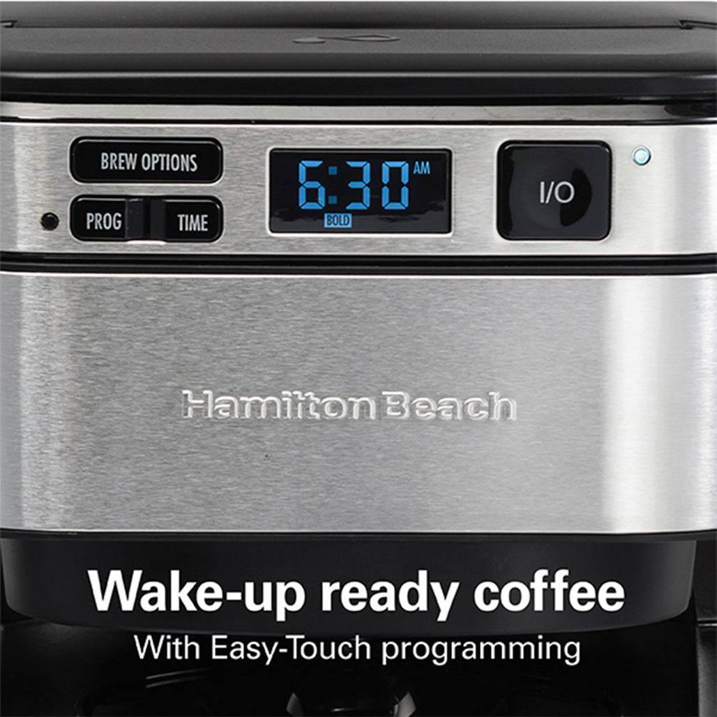 A Photo Of Hamilton Beach FrontFill™ 12 Cup Programmable Coffee Maker with Auto Shutoff