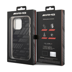 A Photo Of AMG Frosted PC Case With Expressive Graphic Design For iPhone 14 Pro