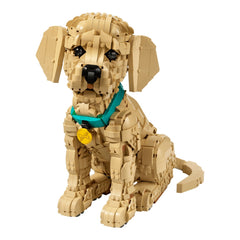 A Photo Of LEGO Icons Golden Retriever Puppy 2102 Pieces - 11384
