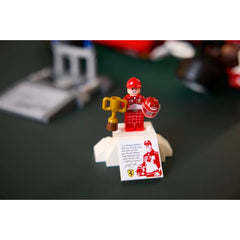 A Photo Of LEGO Ferrari F2004 & Michael Schumacher - 735 Pieces - 11375