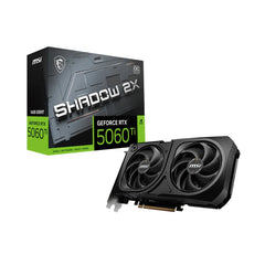 A Photo Of MSI GeForce RTX 5060 Ti 16G SHADOW 2X OC PLUS - G506T-16S2CP