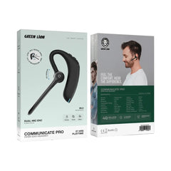 A Photo Of Green Lion Communicate Pro Over-Ear Headset - Black
