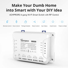 A Photo Of Sonoff 4CHPRO R3 Smart Switch - 4CHPROR3
