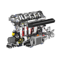 Mould King Motorized L4 Gasoline Engine Building Toy Set - 1787 Pieces - 10087