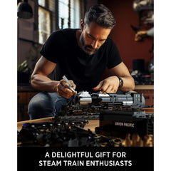 A Photo Of Nifeliz Big Boy Steam Locomotive Building Set - 1818 Pieces - NF10263