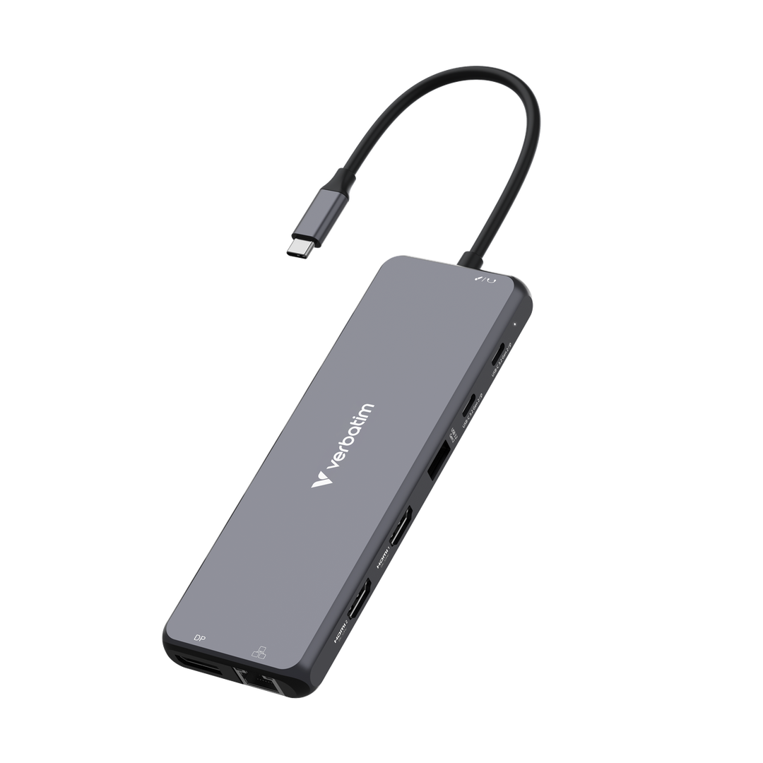 A Photo Of Verbatim USB-C Pro 13-Port Multiport Hub