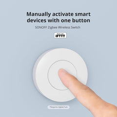 A Photo Of Sonoff ZigBee Wireless Switch - SNZB-01P