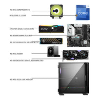 Gaming Desktop Setup: Core i7-13700F - 32GB RAM - 1TB SSD - RTX 5060Ti 8G