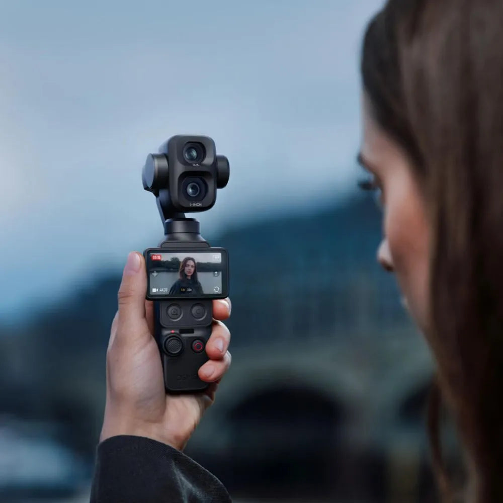 A Photo Of DJI Osmo Pocket 4P - Dual-Lens 4K Gimbal Camera – 1-Inch CMOS