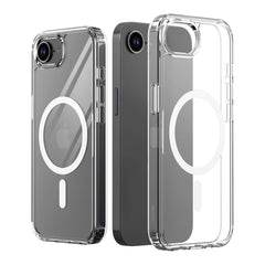 A Photo Of ARAREE Duple M Clear MagSafe Case for iPhone 16e – Durable, Shockproof & UV-Coated for Long-Lasting Clarity
