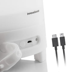 A Photo Of InnovaGoods LED Ice Bucket with Rechargeable Speaker Sonice - V0103019