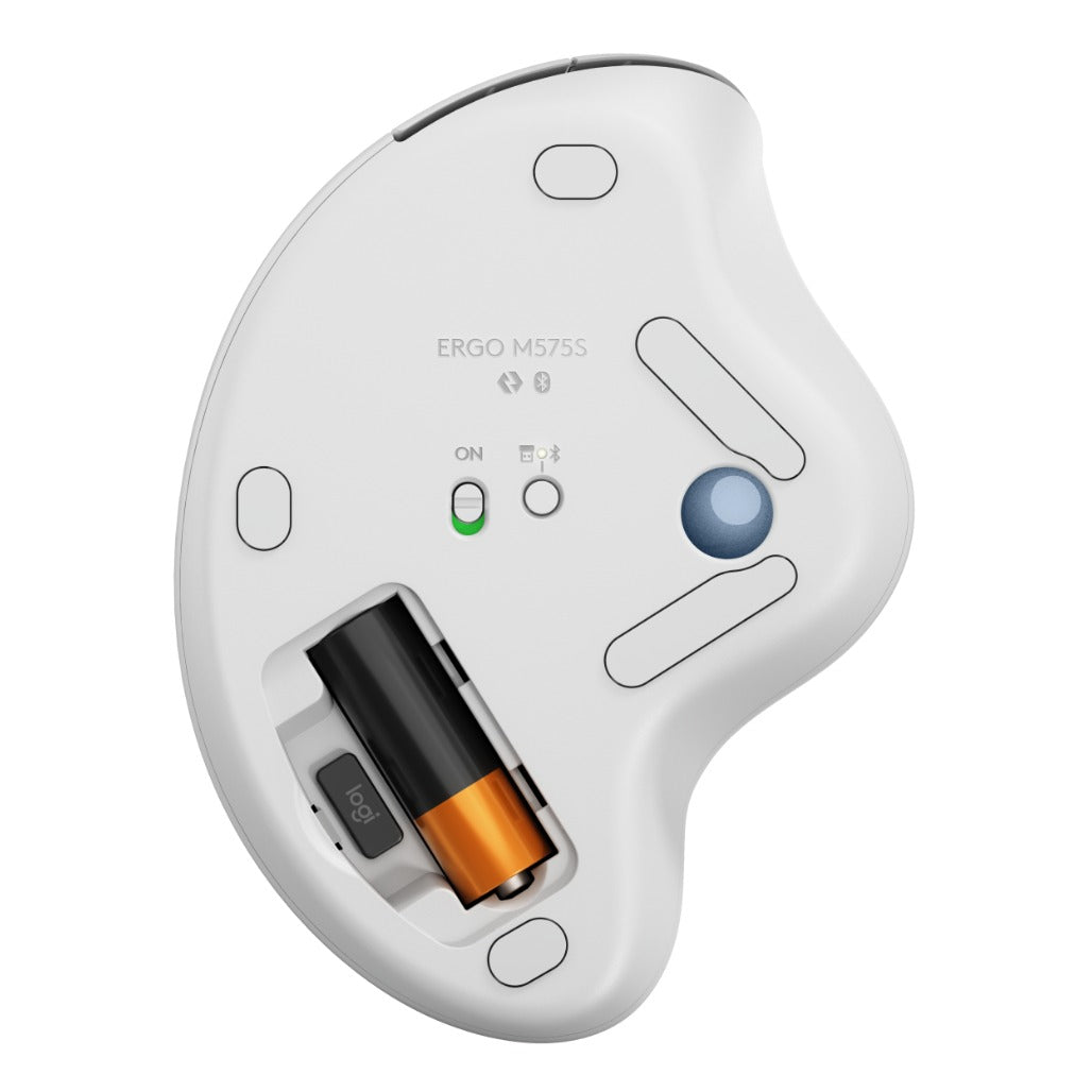 A Photo Of Logitech ERGO M575S - Wireless Ergonomic Mouse