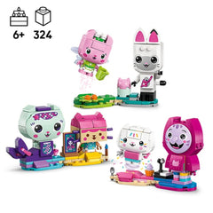 A Photo Of LEGO Gabby's Brick-Built Cat Friends - 324 Pieces - 11215