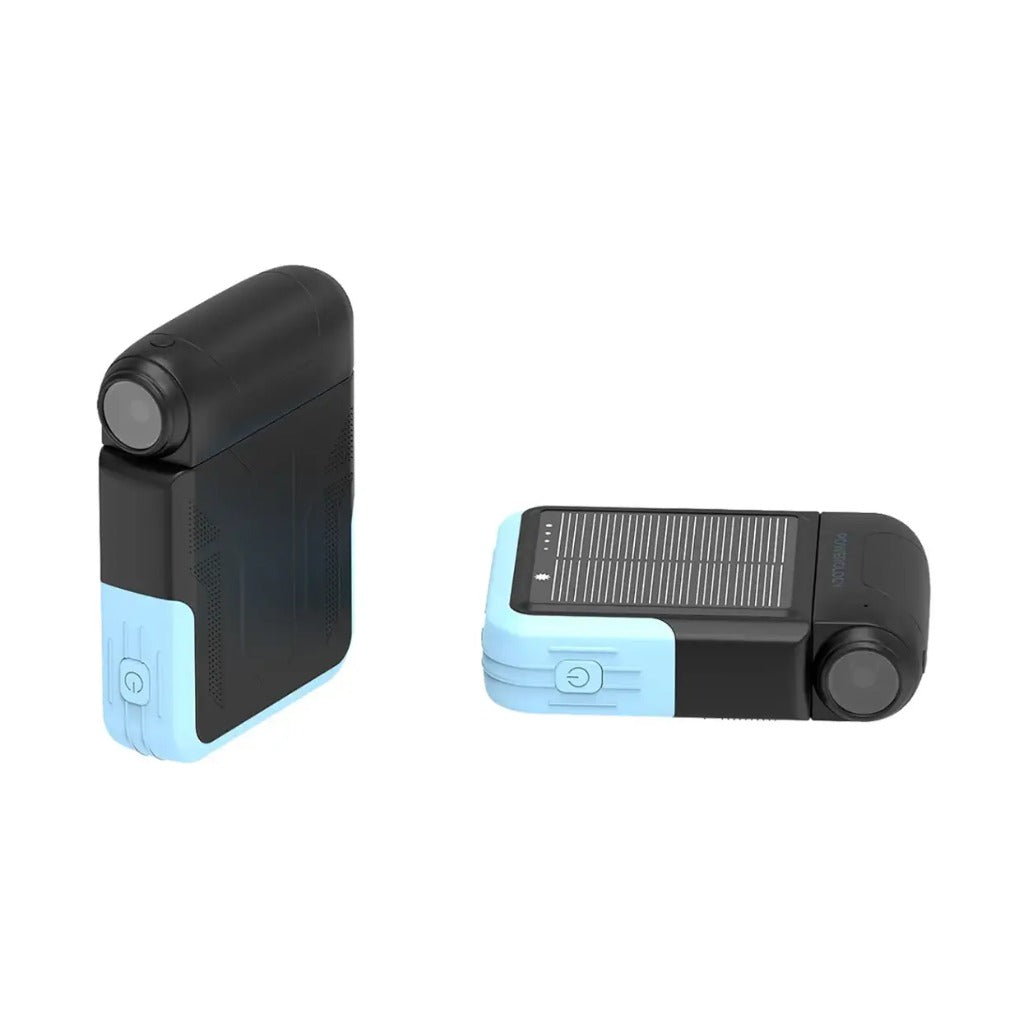 A Photo Of Powerology Sante 10000mAh Solar Power Bank - PPBDS05BK