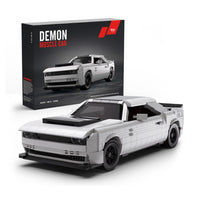 Nifeliz Demon Muscle Car Building set - 1225 Pieces - NF10284