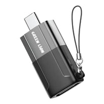 Green Lion Aluminum Alloy Shell Type C to HDMI Adapter - Black
