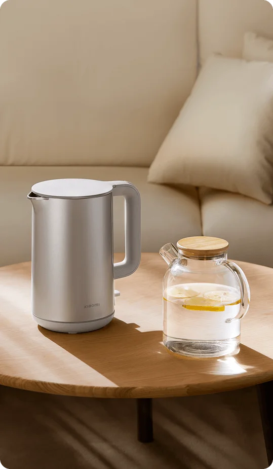 A Photo Of Xiaomi Double Wall Electric Kettle - 1.7L 1800W