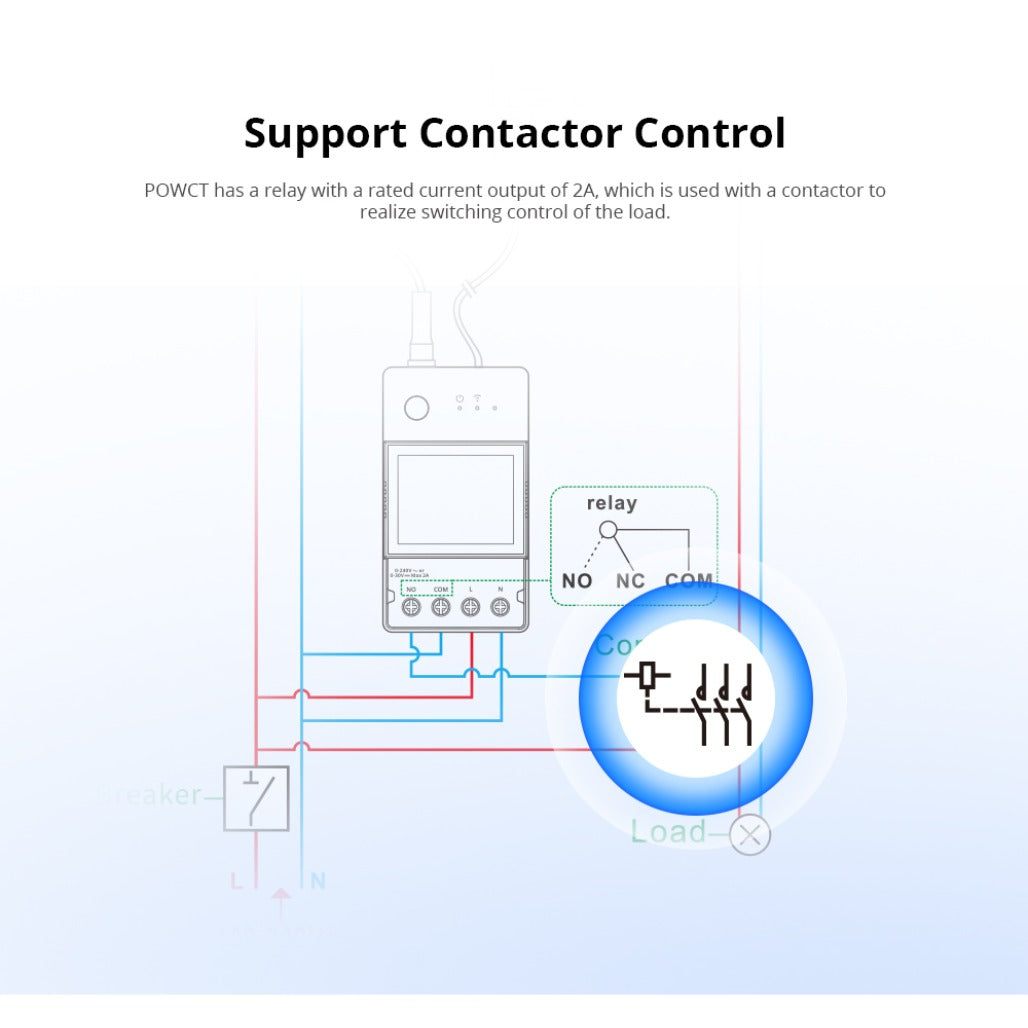 A Photo Of Sonoff Ring Smart Power Meter - POWCT