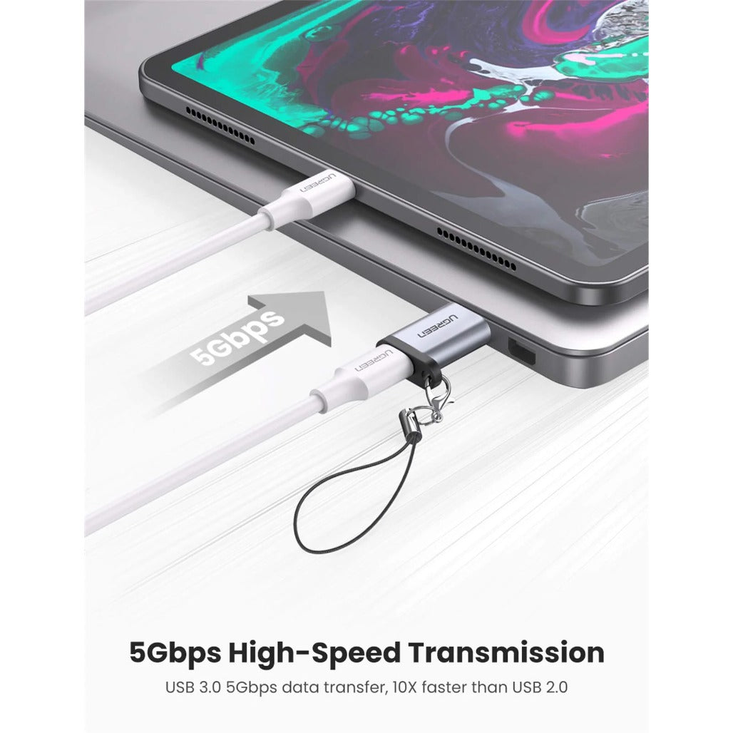 A Photo Of Ugreen 50533 USB-A 3.0 to USB-C Adapter