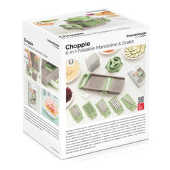 A Photo Of InnovaGoods 6-in-1 Folding Mandolin Grater Choppie - V0101228