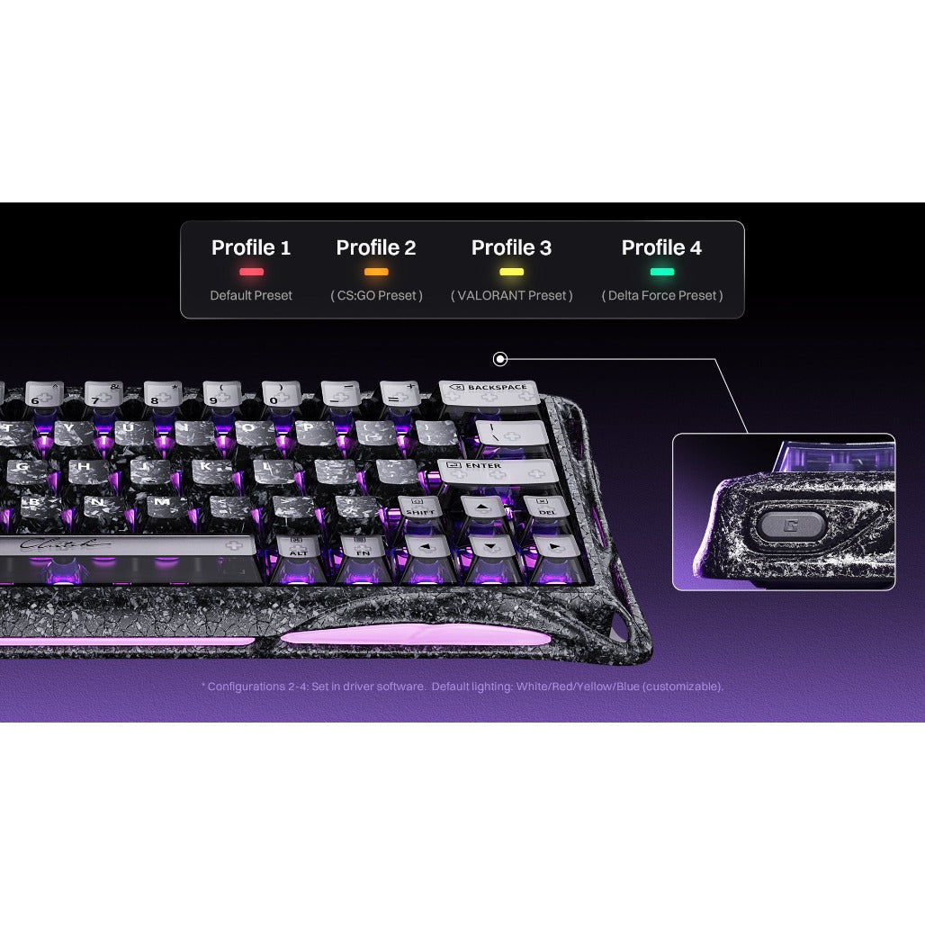 A Photo Of GravaStar Mercury V60 Pro Special Edition - Cyber Frost Black