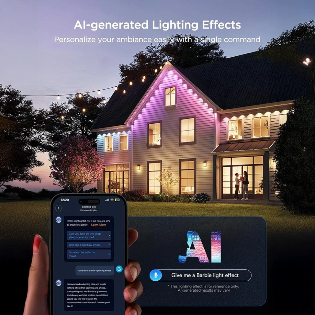 A Photo Of Govee Permanent Outdoor Lights 2