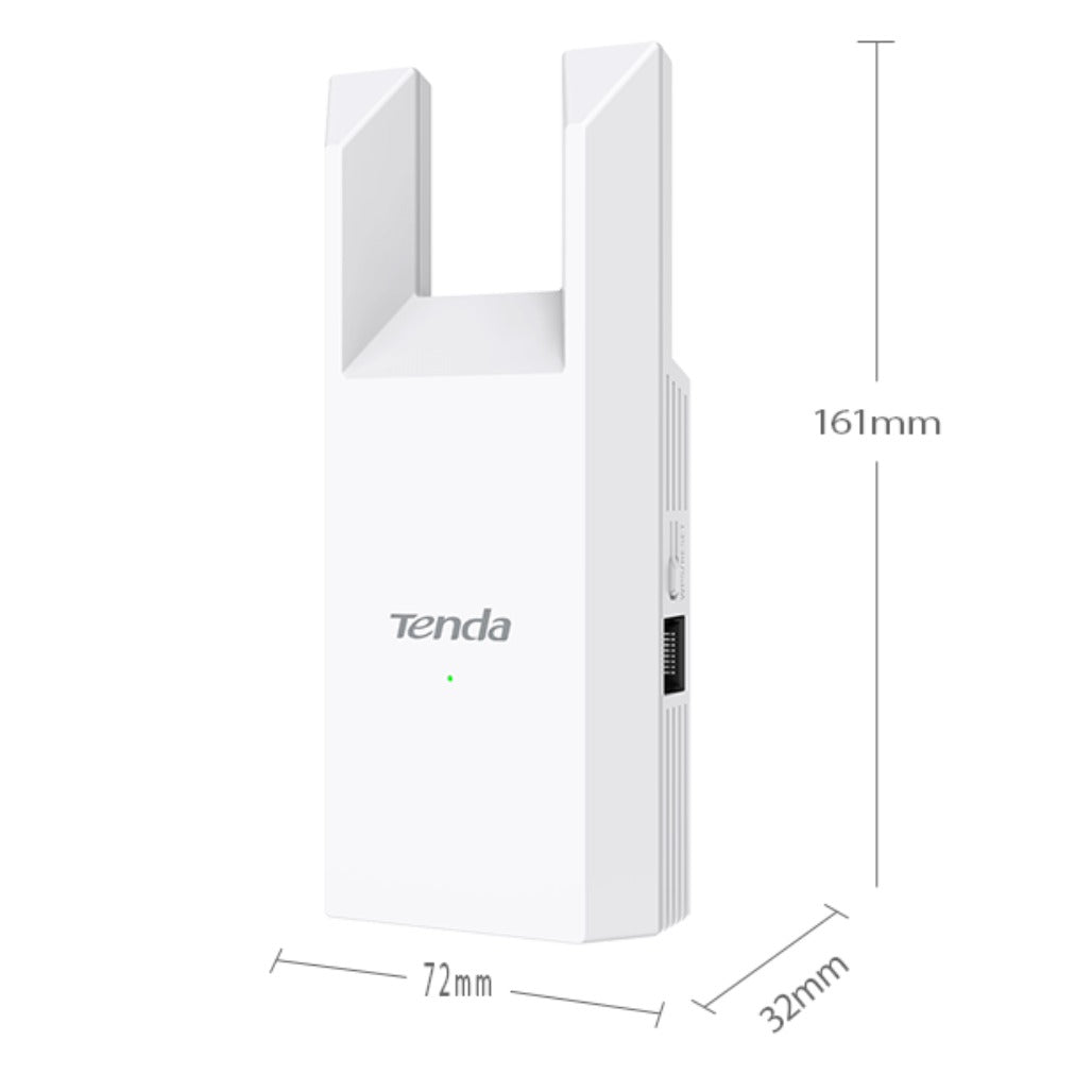 A Photo Of Tenda T10 Universal Repeater Gigabit N300Mbps 2 Antennas RJ45 lan port