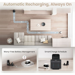 A Photo Of Enabot EBO Air 2 FamilyBot – 2K Home Security & Smart Pet Companion Robot