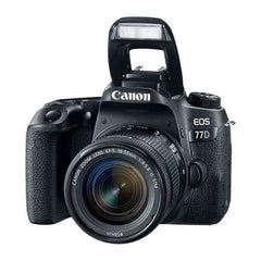 A Photo Of Canon EOS 77D - DSLR Camera with 18-55mm STM Lens