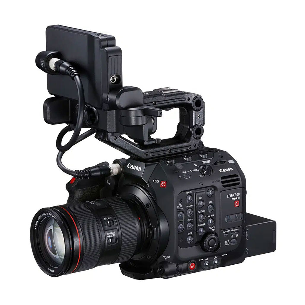 A Photo Of Canon EOS C300 Mark III - Digital Cinema Camera Body (EF Lens Mount)