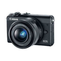 A Photo Of Canon EOS M100 - Mirrorless Digital Camera with 15-45mm Lens