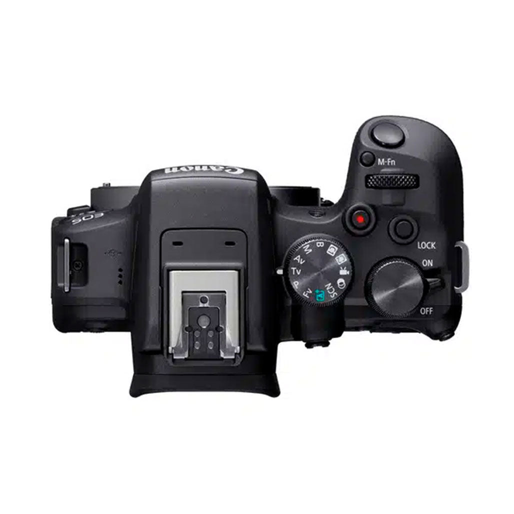 A Photo Of Canon EOS R10 - Mirrorless Camera with RF-S 18-45mm Lens
