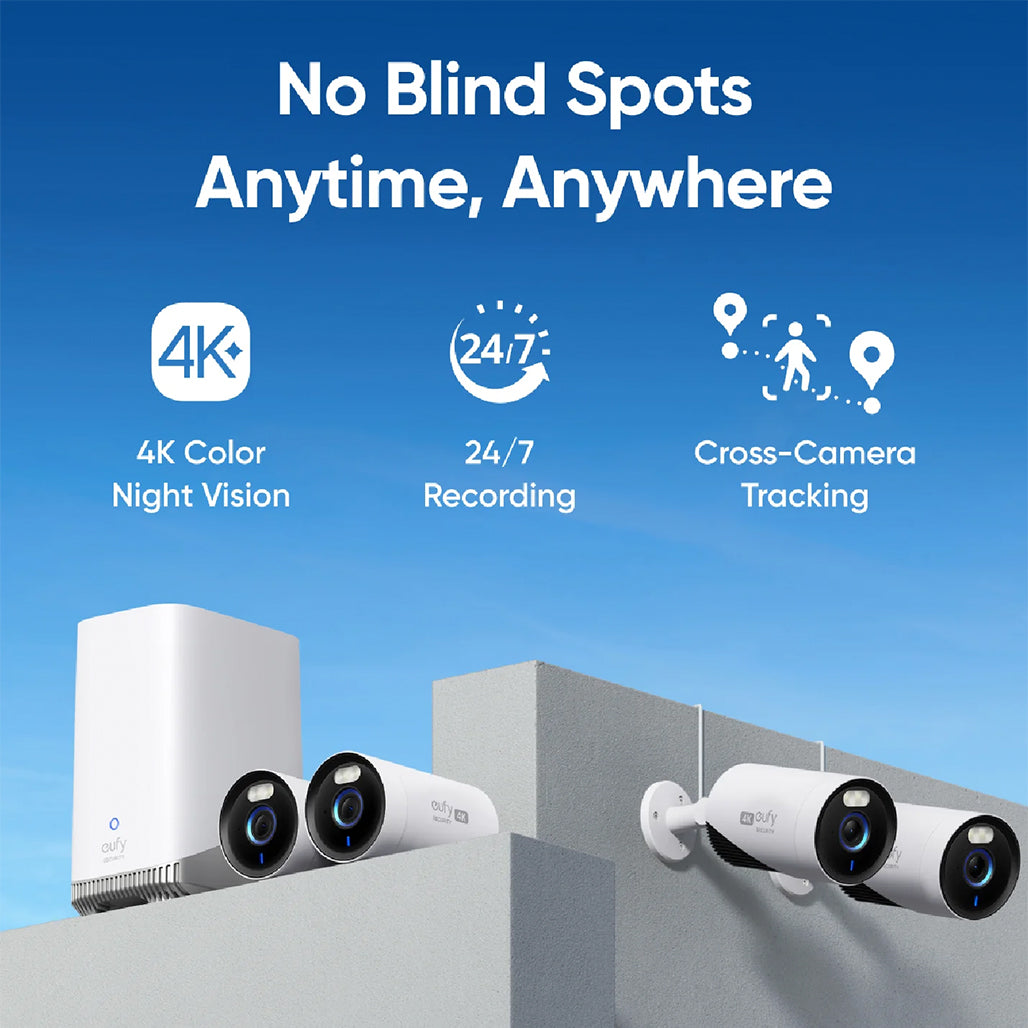 A Photo Of EufyCam E330 -  4-Camera Kit