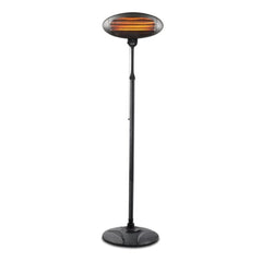 A Photo Of Beper Patio Quartz Heater With Floor Stand - BEP-P203PAN002