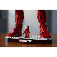 A Photo Of LEGO Marvel Iron Man Mark 3 Collectors' Edition 1297 Pieces - 76344