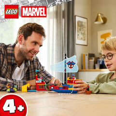 A Photo Of LEGO Team Spidey Pirate Ship - 201 Pieces - 11208