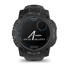 A Photo Of Garmin Instinct 3 - 50 mm - Solar - Tactical Edition Black with Black Band